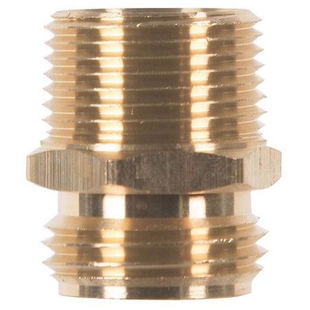 Homeplus+ ATC Brass 3/4 in. D X 3/4 in. D Hose Adapter 1 pk 6JC126301511019